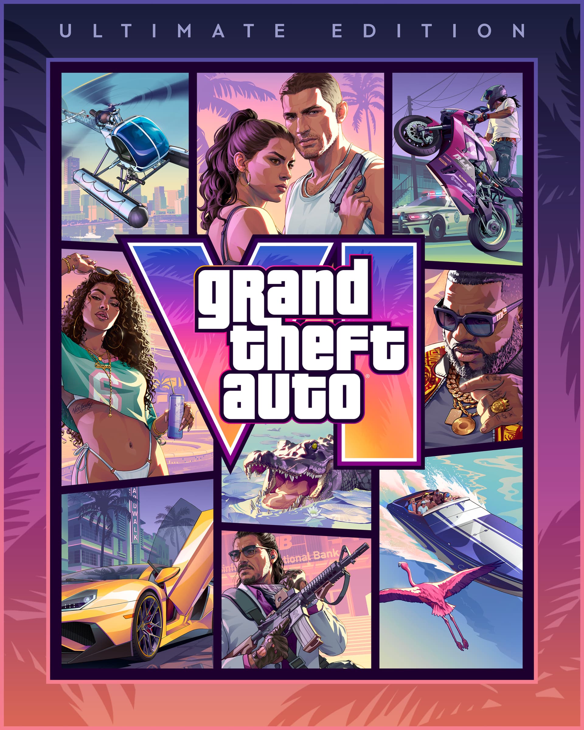Grand Theft Auto VI Ultimate Edition cover art